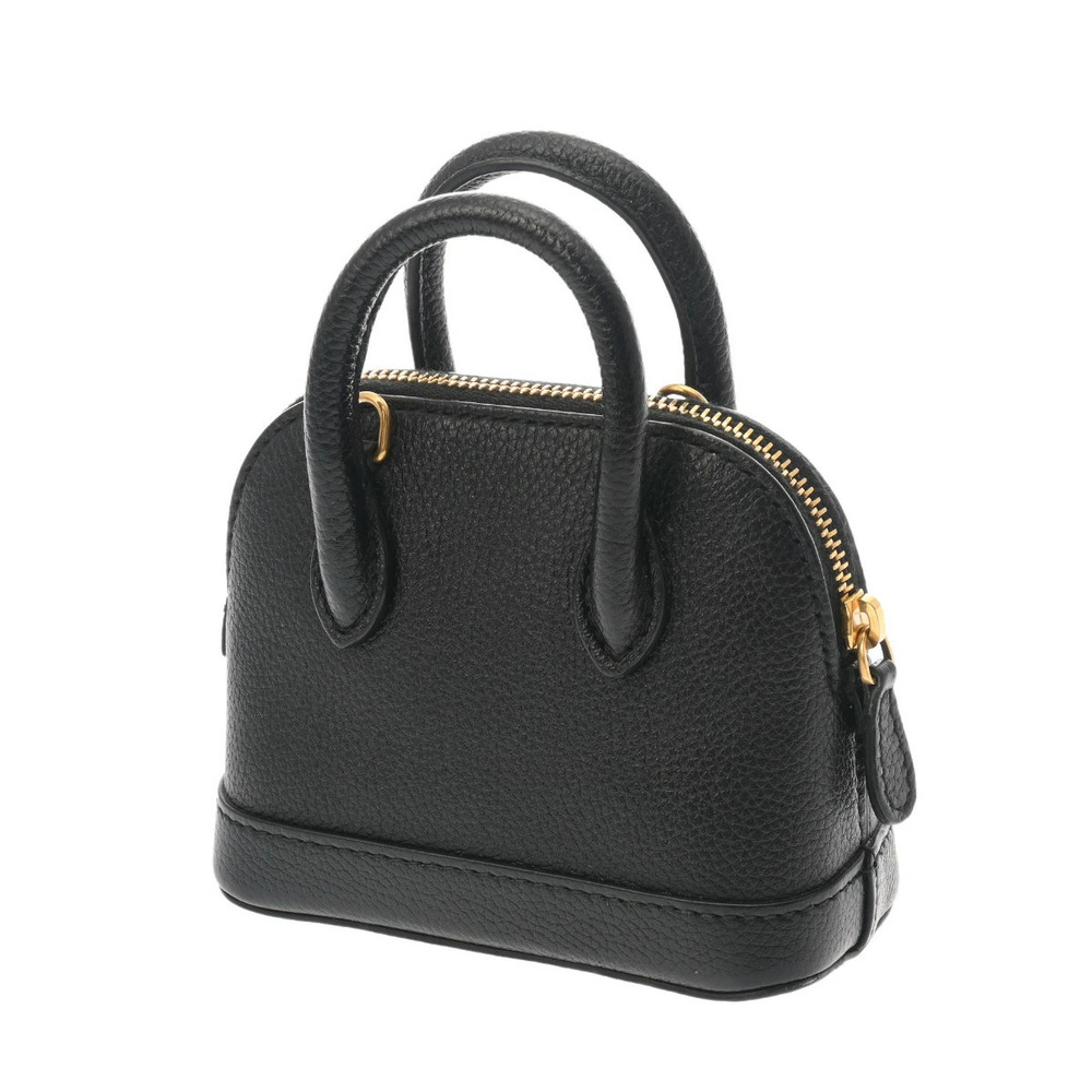 BALENCIAGA Ville Top Handle Black Leather Handbag - Picture 2 of 9